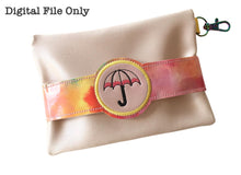 Load image into Gallery viewer, Pink Umbrella Clutch Strap