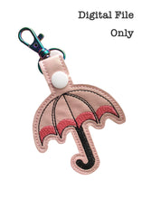 Load image into Gallery viewer, Pink Umbrella Fob