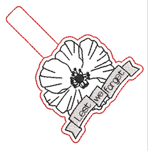 Load image into Gallery viewer, Lest We Forget Poppy Fobs