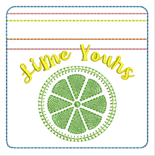 Load image into Gallery viewer, ITH Lime Yours 4x4 Zipper Bag