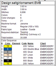 Load image into Gallery viewer, ITH Salt Girl Ornament