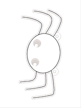 Load image into Gallery viewer, Large Spider Bunting