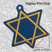 Load image into Gallery viewer, ITH Star of David Ornament