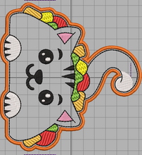 Load image into Gallery viewer, Taco Cat Towel Holder