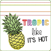 Load image into Gallery viewer, ITH Tropic Like It's Hot 4x4 Zipper Bag