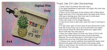 Load image into Gallery viewer, ITH Tropic Like It's Hot 4x4 Zipper Bag