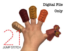 Load image into Gallery viewer, ITH Turkey Finger Puppet