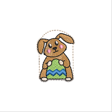 Load image into Gallery viewer, Egg Bunny Finger Puppet
