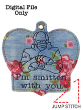Load image into Gallery viewer, Bernie Smittens Heart Ornament
