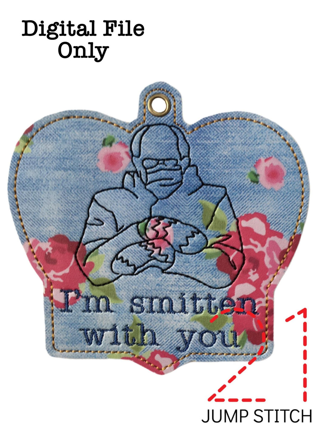 Bernie Smittens Heart Ornament