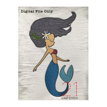Load image into Gallery viewer, Mermaid Three 5x7

