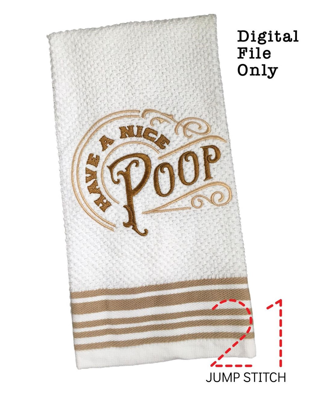 Have A Nice Poop Hand Towel