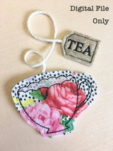 Load image into Gallery viewer, Tea Cup and Tag Two Bookmark/Feltie
