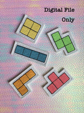 Load image into Gallery viewer, ITH &quot;T&quot; Shaped Game Piece Feltie
