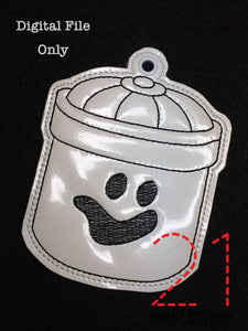 Halloween Boo Bucket Ornament