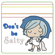 Load image into Gallery viewer, ITH Salt Girl 4x4 Zipper Bag
