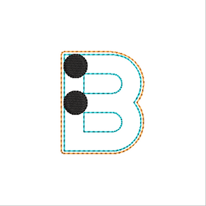 "B" Braille Fob