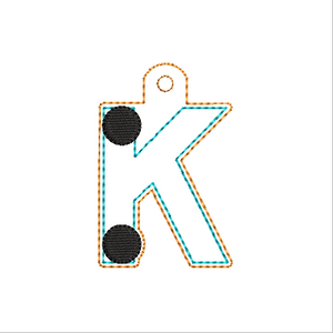 "K" Braille Fob