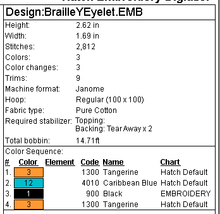 Load image into Gallery viewer, &quot;Y&quot; Braille Fob

