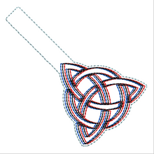 Load image into Gallery viewer, Celtic Knot 3D Fob
