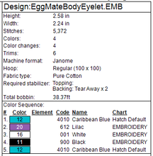 Load image into Gallery viewer, EggMate Body Fob
