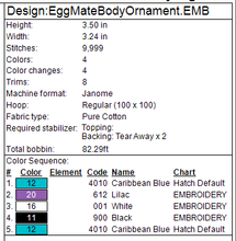 Load image into Gallery viewer, EggMate Body Ornament
