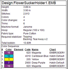 Load image into Gallery viewer, Flower Sucker Holder One

