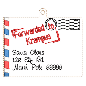 Forwarded Santa Letter Ornament