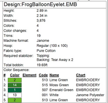 Load image into Gallery viewer, Frog Balloon Animal Fob

