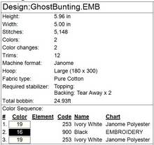 Load image into Gallery viewer, Ghost Bunting
