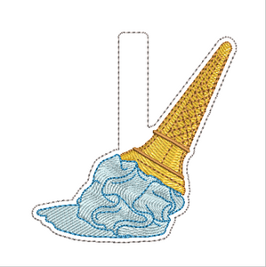 Ice Cream Spill Fob and Eyelet