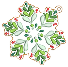 Load image into Gallery viewer, ITH Leaf Flake Ornament
