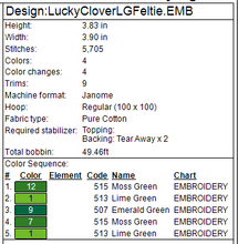 Load image into Gallery viewer, Lucky Clover Ornament

