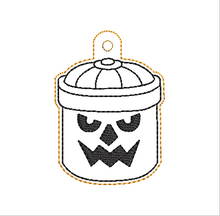 Load image into Gallery viewer, Halloween Pumpkin Bucket Fob
