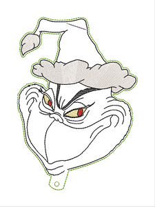 Santa Grinch Wall Hang