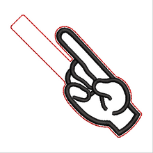 Load image into Gallery viewer, &quot;D&quot; Sign Language Fob

