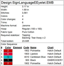 Load image into Gallery viewer, &quot;E&quot; Sign Language Fob

