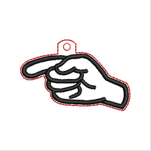 Load image into Gallery viewer, “G” Sign Language Fob
