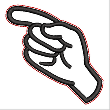 Load image into Gallery viewer, &quot;G&quot; Sign Language Ornament
