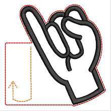 Load image into Gallery viewer, &quot;J&quot; Sign Language Ornament
