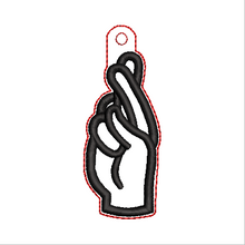 Load image into Gallery viewer, “R” Sign Language Fob

