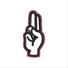 Load image into Gallery viewer, “U” Sign Language Fob

