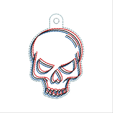 Load image into Gallery viewer, Skull 3D Fob
