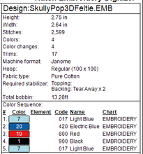 Load image into Gallery viewer, Skully Pop 3D Fob
