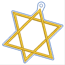Load image into Gallery viewer, ITH Star of David Ornament
