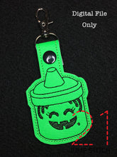 Load image into Gallery viewer, Halloween Witch Bucket Fob
