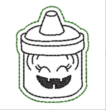 Load image into Gallery viewer, Halloween Witch Bucket Feltie
