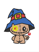 Load image into Gallery viewer, Witch Poppet 5x7
