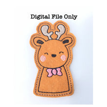 Load image into Gallery viewer, ITH Reindeer Finger Puppet
