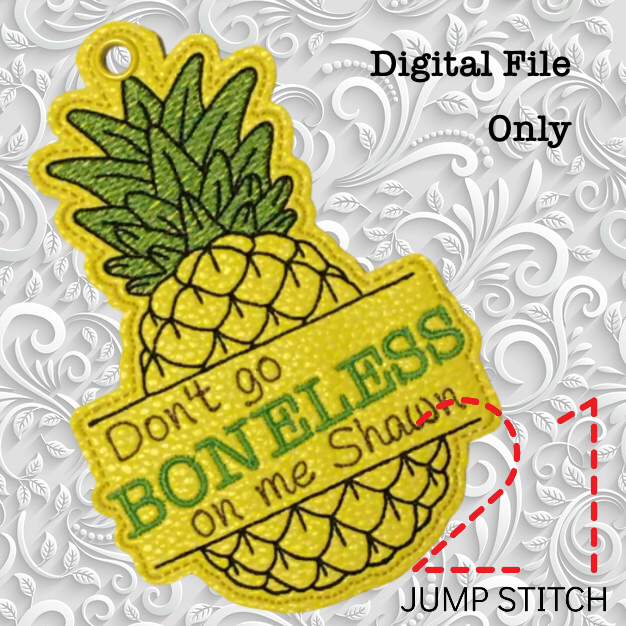 ITH Boneless Pineapple Ornament